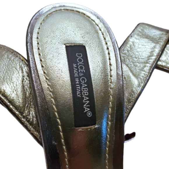 💄Red & Silver Sequin Heels - Picture 15 of 16